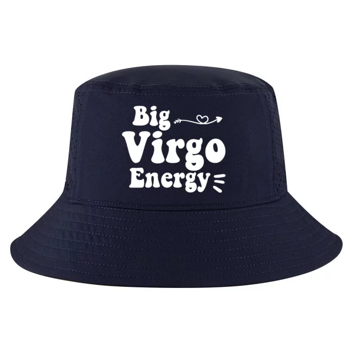 Big Virgo Energy Groovy Zodiac Sign Astrology Horoscope Cool Gift Cool Comfort Performance Bucket Hat