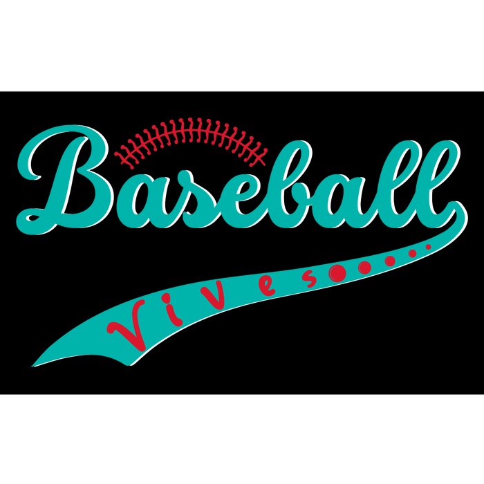 Baseball Vibes Funny Baseball Gift Bumper Sticker