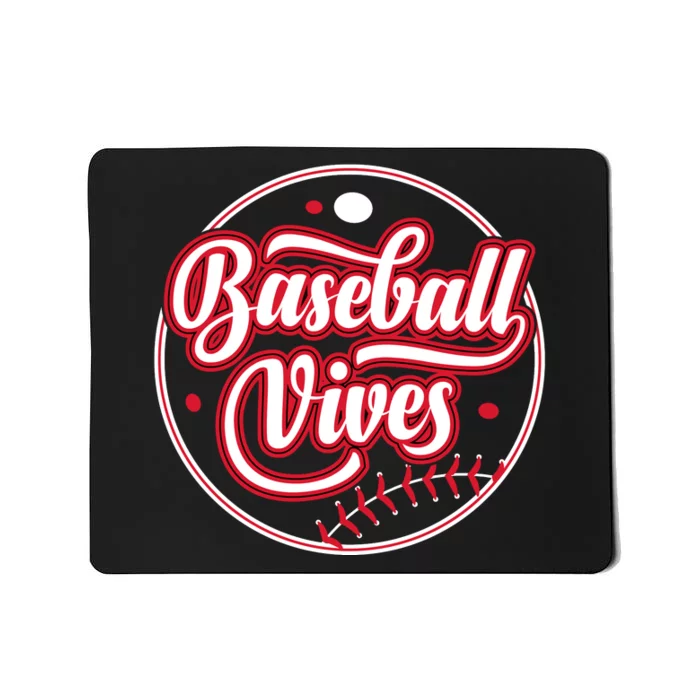 Baseballl Vives Funny Baseball Game Mousepad