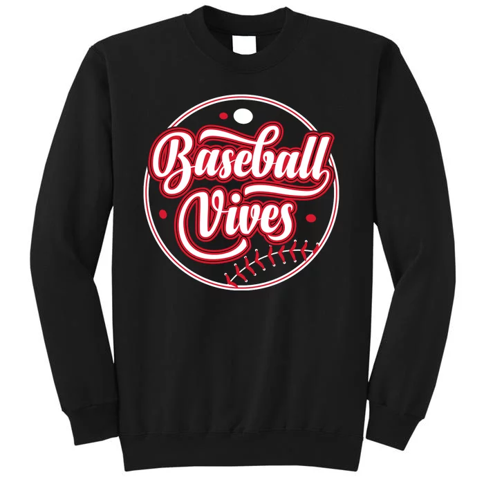 Baseballl Vives Funny Baseball Game Tall Sweatshirt