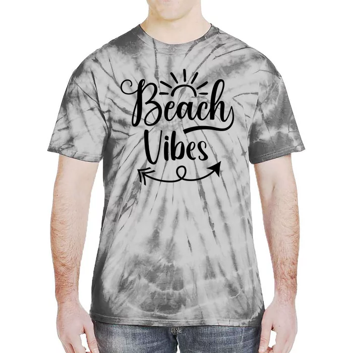 Beach Vibes Graphic Tie-Dye T-Shirt