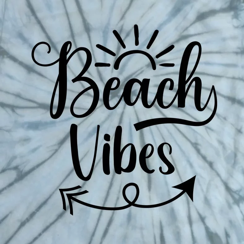 Beach Vibes Graphic Tie-Dye T-Shirt