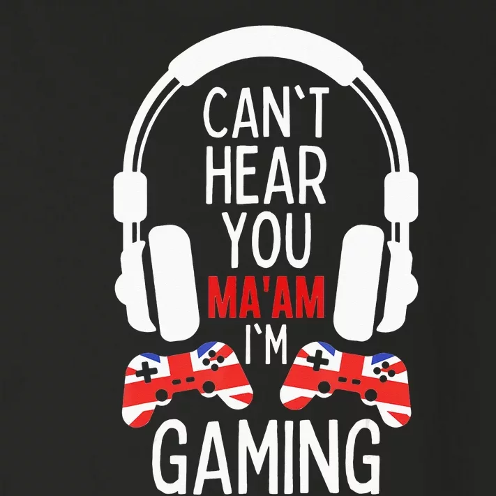 British Video Game Gamer England Toddler Long Sleeve Shirt