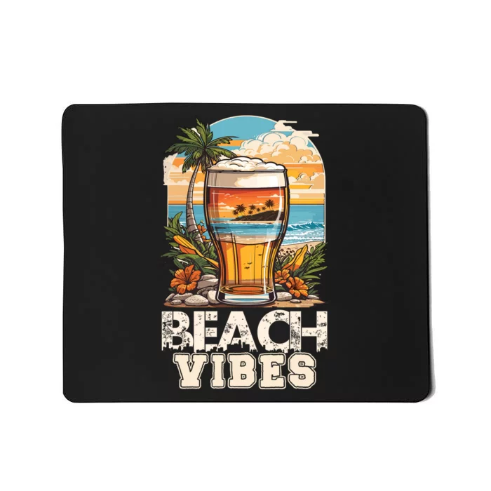 Beach Vibes Graphic Mousepad