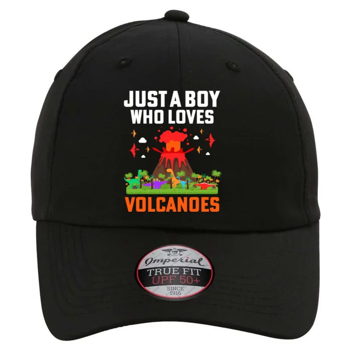 Boy Volcano Magma Eruption Geology The Original Performance Cap