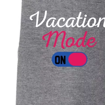 Beach Vacation Mode Tropical Vacation Mode On Gift Doggie 3-End Fleece Hoodie