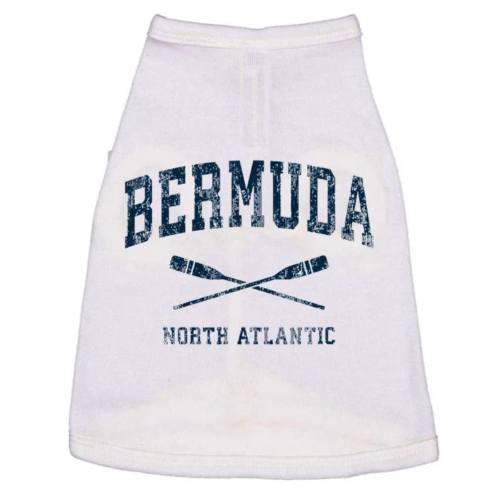 Bermuda Vintage Nautical Paddles Sports Oars Doggie Tank