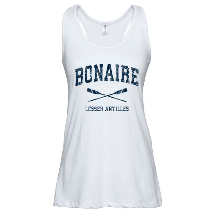 Bonaire Vintage Nautical Paddles Sports Oars Ladies Essential Flowy Tank