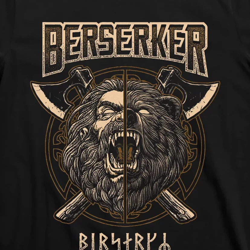 Berserker Viking Norse Pagan Bear Warrior T-Shirt