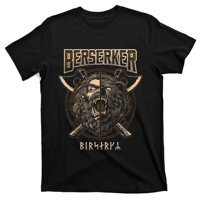 Berserker Viking Norse Pagan Bear Warrior T-Shirt