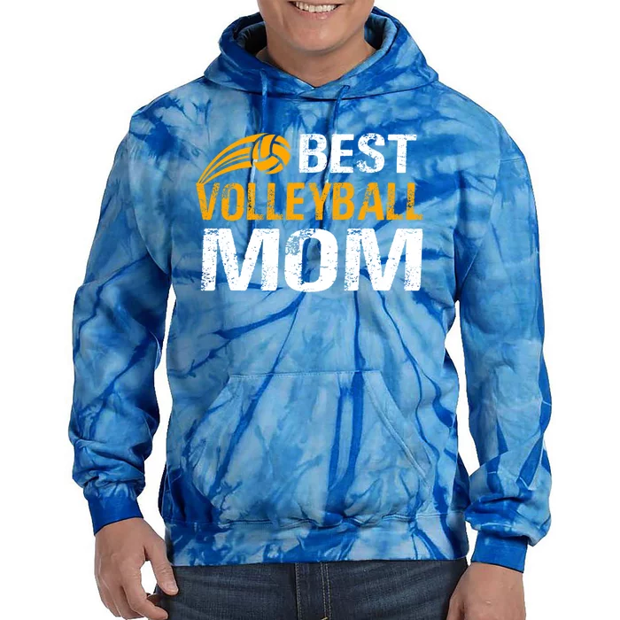 Beach Volleyball Player Great Gift Best Volleyball Mom Cute Gift Tie Dye Hoodie