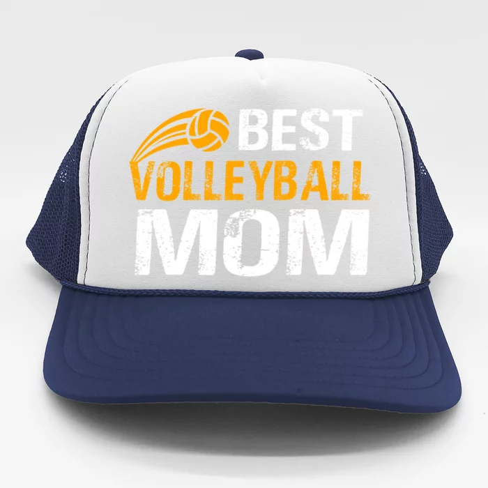 Beach Volleyball Player Great Gift Best Volleyball Mom Cute Gift Trucker Hat