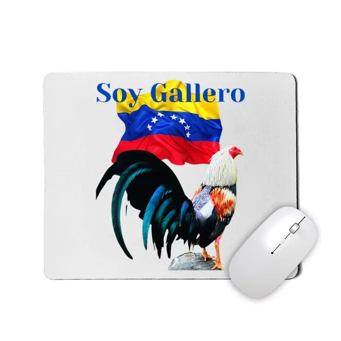 Beautiful Venezuela Rooster Design Soy Gallero Mousepad