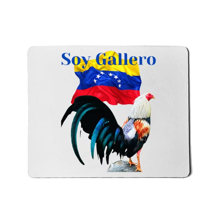 Beautiful Venezuela Rooster Design Soy Gallero Mousepad