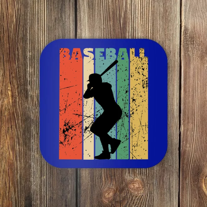 Baseball Vintage Retro Distressed Funny Gift Coaster