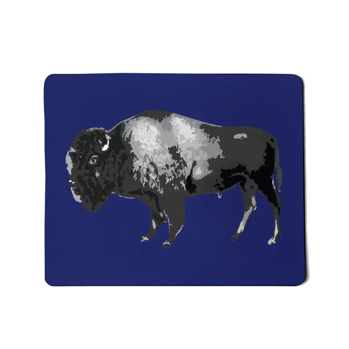 Buffalo Vintage Retro American Bison Mousepad