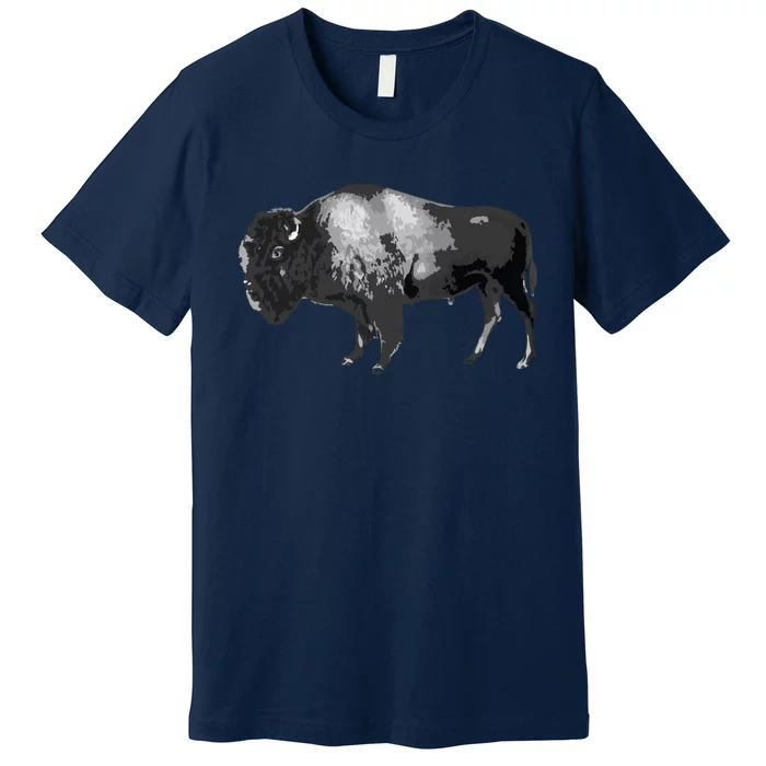 Buffalo Vintage Retro American Bison Premium T-Shirt