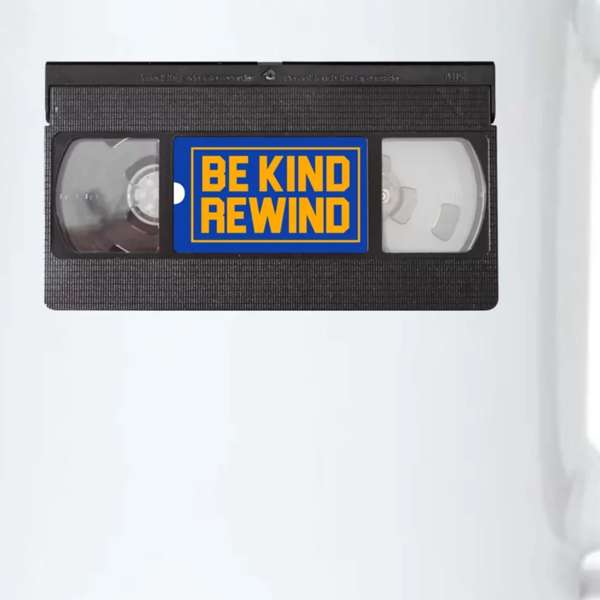 Blockbuster Video Rental Vhs Be Kind Rewind Stickers Black Color Changing Mug