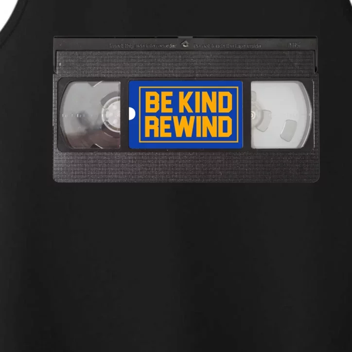 Blockbuster Video Rental Vhs Be Kind Rewind Stickers Performance Tank