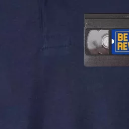 Blockbuster Video Rental Vhs Be Kind Rewind Stickers Softstyle Adult Sport Polo