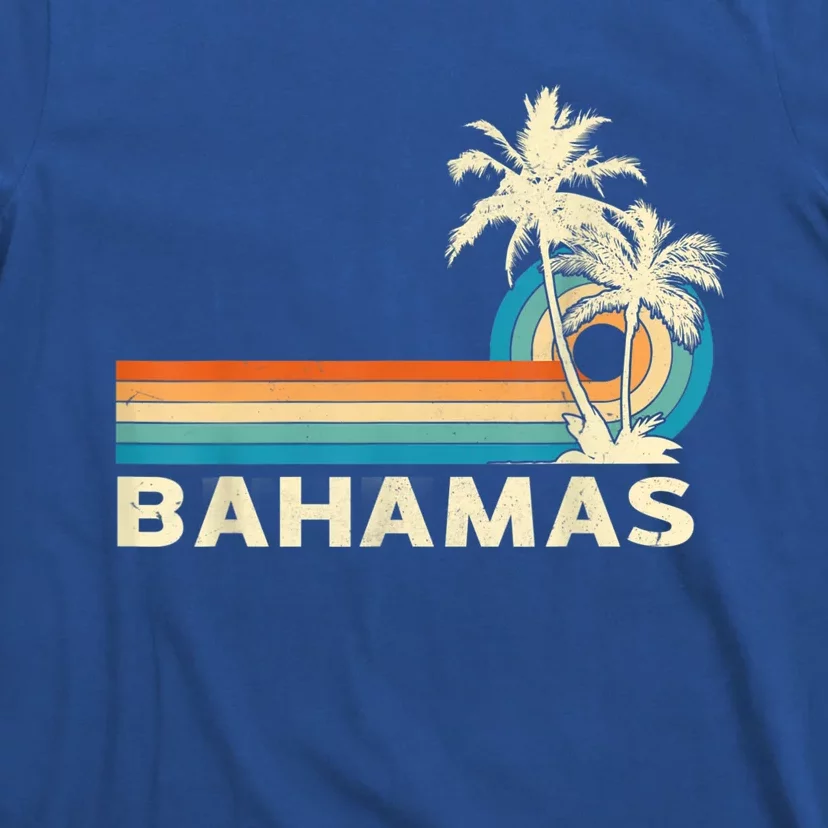 Bahamas Vacation Retro 80s Beach Souvenir T-Shirt