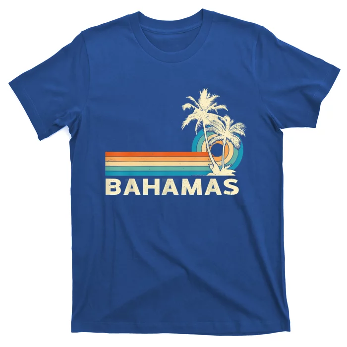 Bahamas Vacation Retro 80s Beach Souvenir T-Shirt