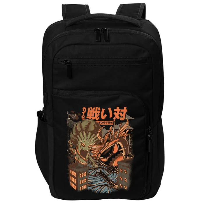 Brocco Vs Ramen Kaijus Impact Tech Backpack