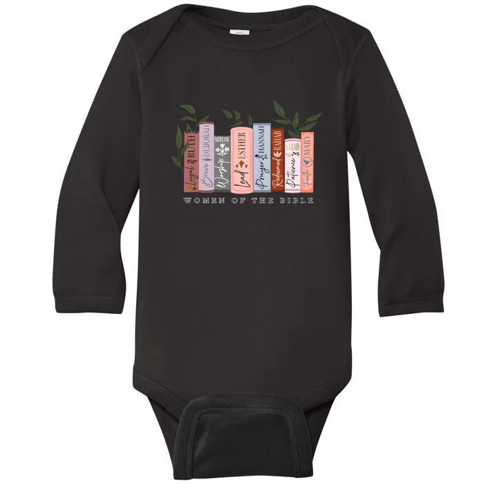 Bible Verse Religious Gift Christian Baby Long Sleeve Bodysuit