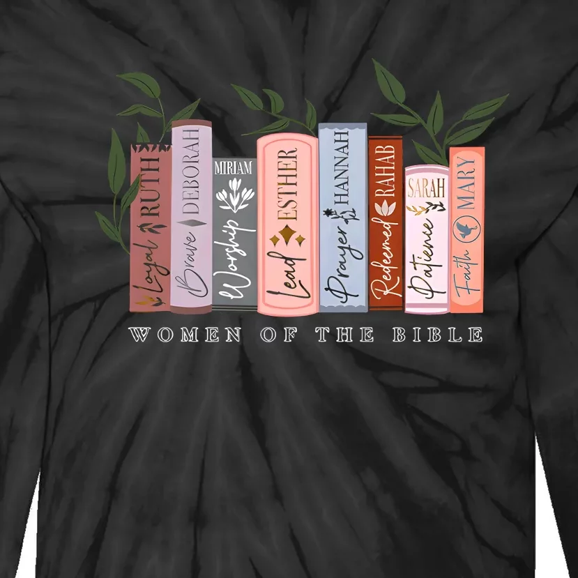 Bible Verse Religious Gift Christian Tie-Dye Long Sleeve Shirt