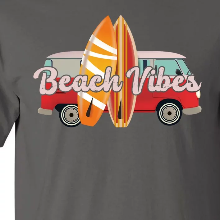 Beach Vibes Surfer Retro Van Tall T-Shirt