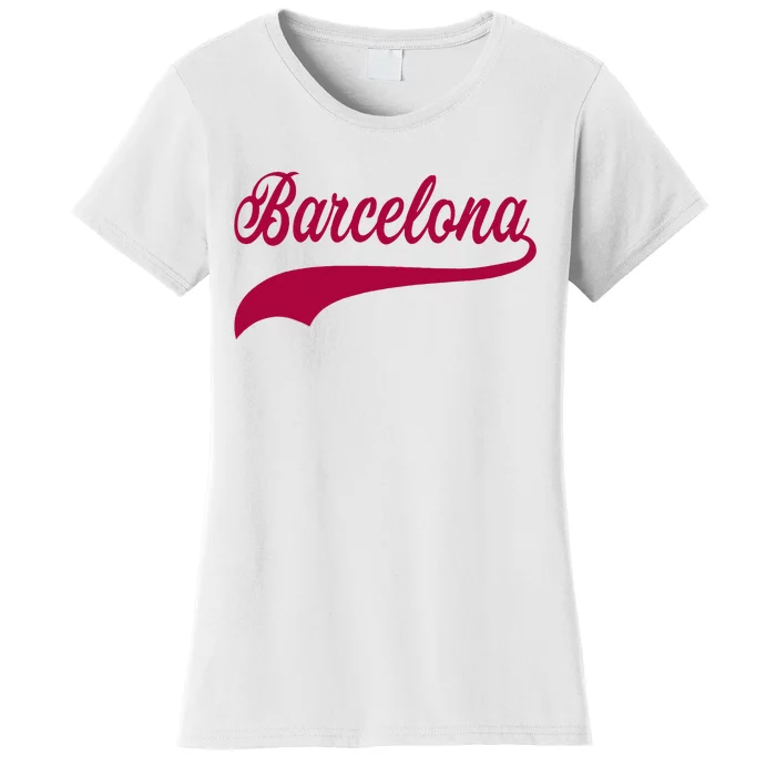 Barcelona Vintage Sports Style Women's T-Shirt