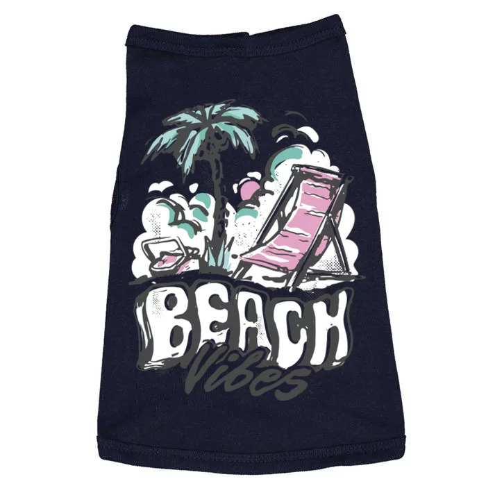 Beach Vibes Summer Doggie Tank