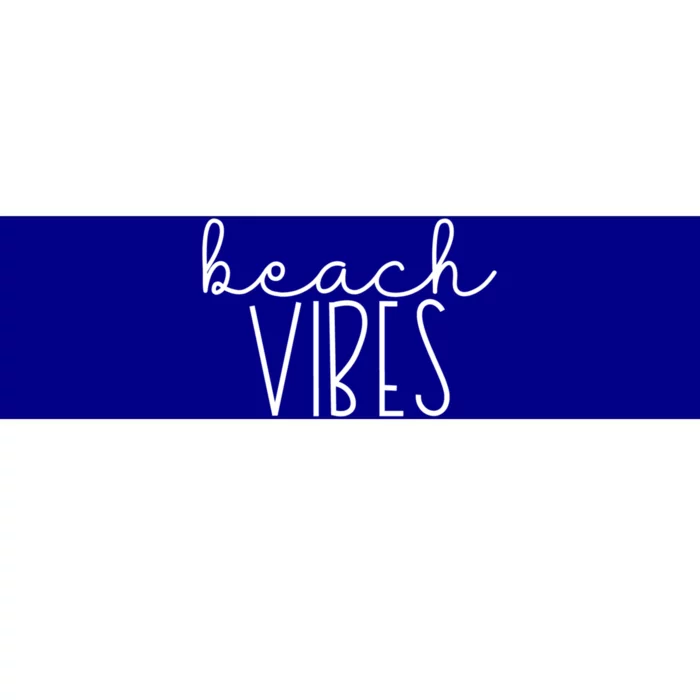 Beach Vibes Summer Vacation Vacay Cruise Trip Ocean Group Gift Bumper Sticker