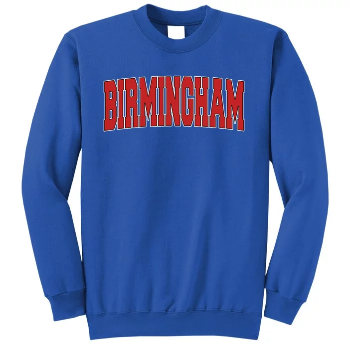 Birmingham Varsity Style Vintage Retro Uk Sports Great Gift Sweatshirt