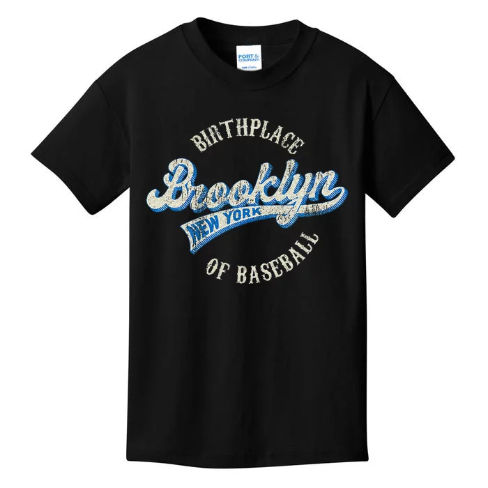 Baseball Vintage Style Brooklyn For Men & Women Kids T-Shirt