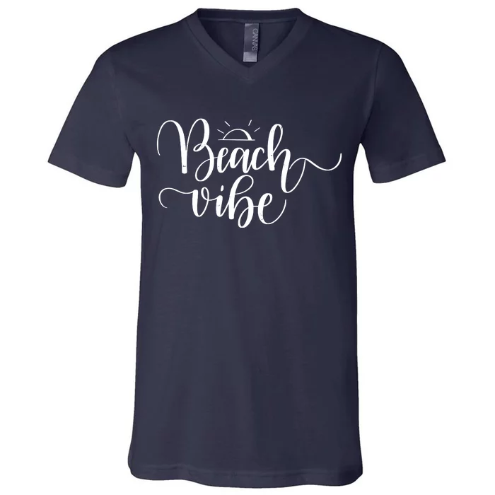 Beach Vibe Summer Fun V-Neck T-Shirt