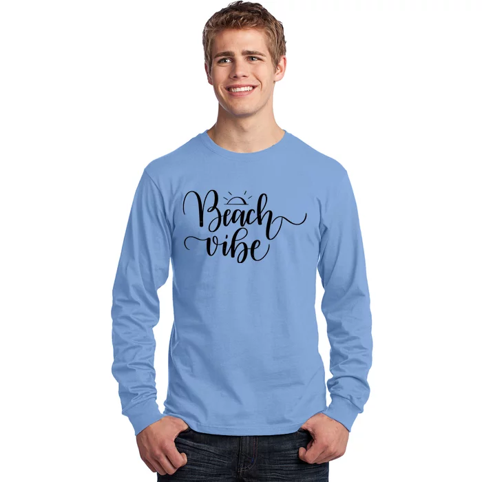 Beach Vibe Summer Fun Long Sleeve Shirt