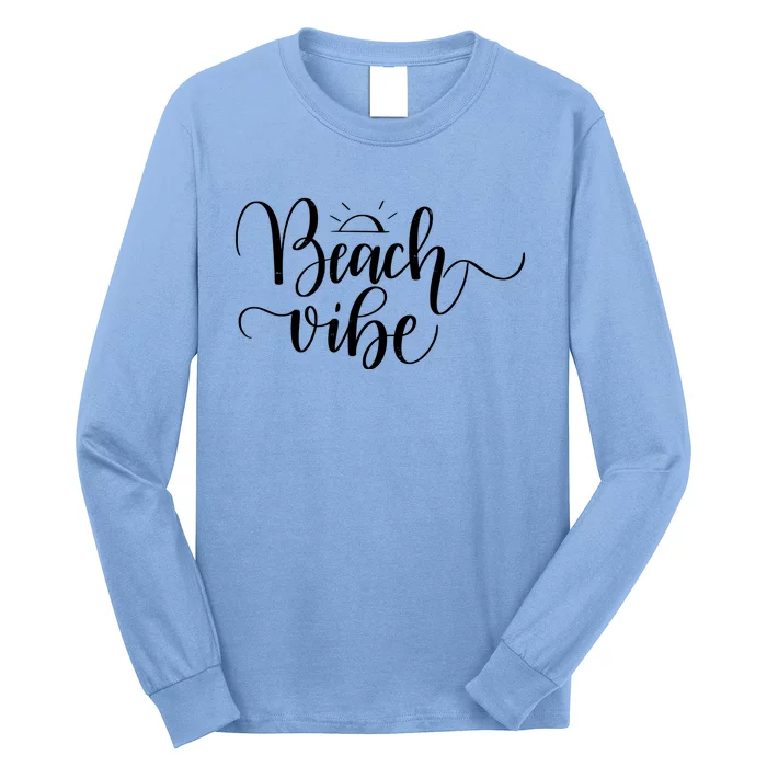 Beach Vibe Summer Fun Long Sleeve Shirt