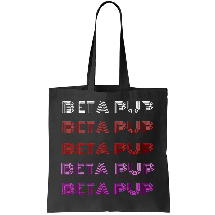 Bdsm Vintage Style Beta Pup Gay Kink Roleplay Tote Bag