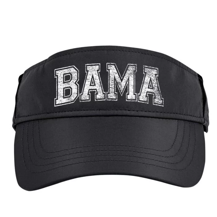 Bama Varsity Style Alabama Pride Flag Adult Drive Performance Visor