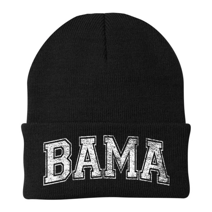 Bama Varsity Style Alabama Pride Flag Knit Cap Winter Beanie