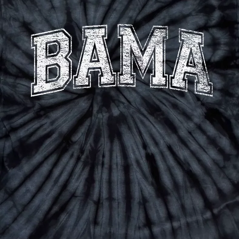 Bama Varsity Style Alabama Pride Flag Tie-Dye T-Shirt