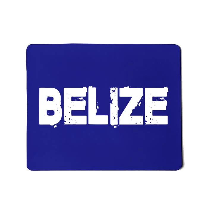 Belize Vintage Style Gift Family Vacation Gift Mousepad