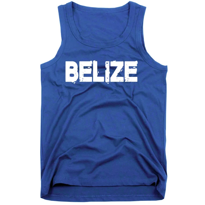 Belize Vintage Style Gift Family Vacation Gift Tank Top