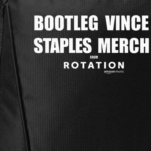 Bootleg Vince Staples City Backpack