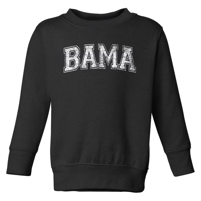 Bama Variety Style Alabama Pride Flag Toddler Sweatshirt