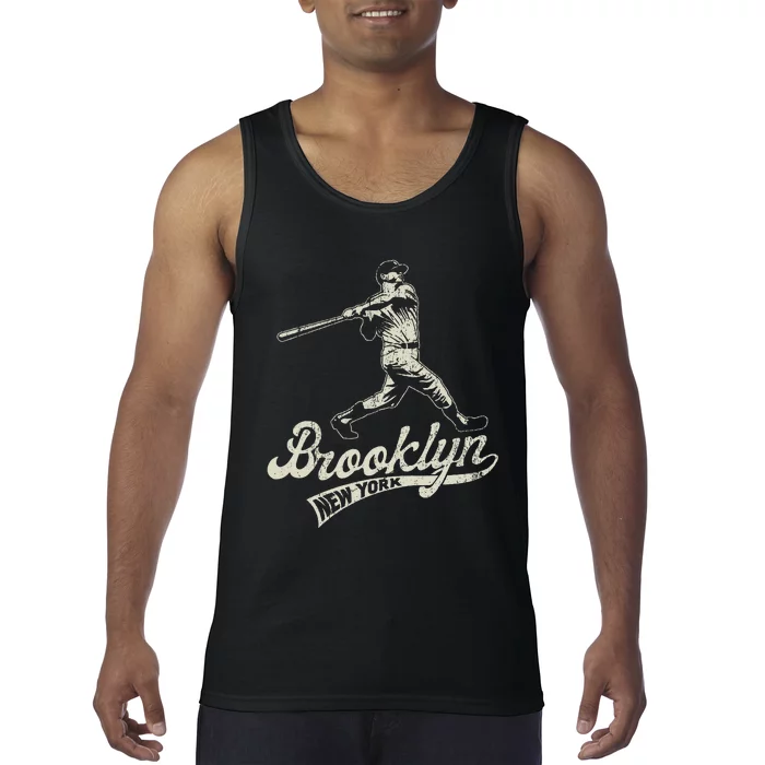 Baseball Vintage Style Brooklyn For Men & Women Tank Top