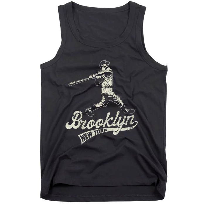 Baseball Vintage Style Brooklyn For Men & Women Tank Top