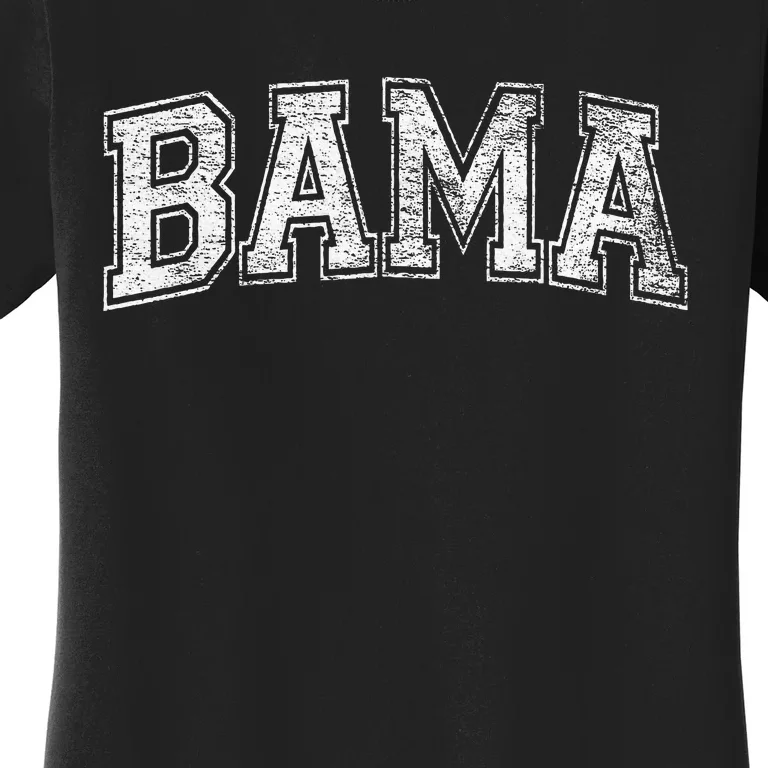 Bama Varsity Style Alabama Pride Flag Women's T-Shirt