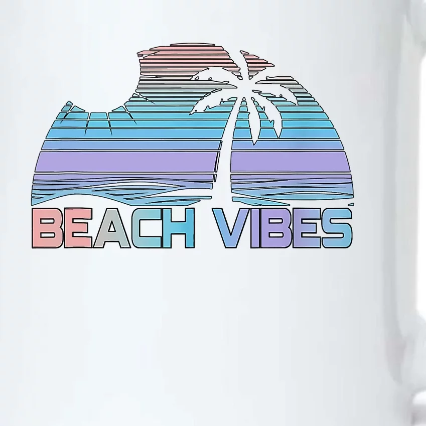 Beach Vibes Tank Tank Top Black Color Changing Mug